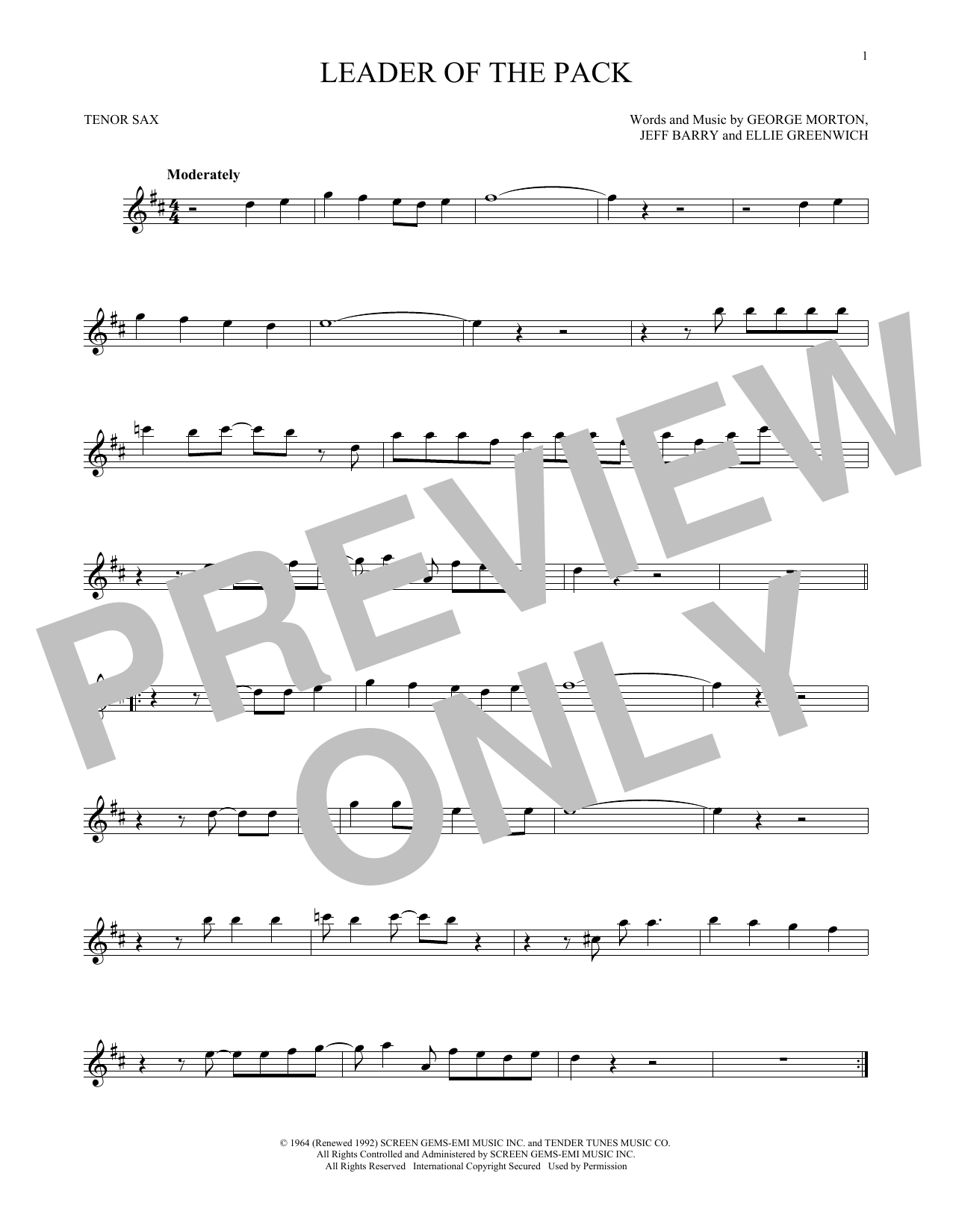 Product gallery: Page 1 of 1 Leader Of The Pack, The Shangri-Las