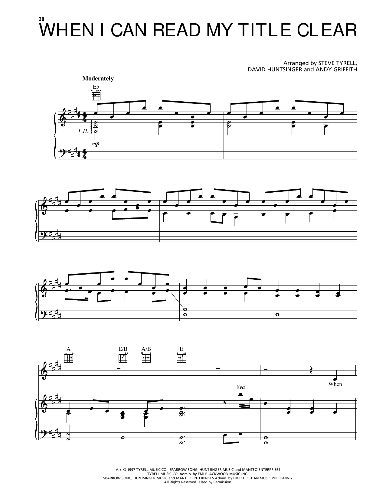Produktbild zu: When I Can Read My Title Clear