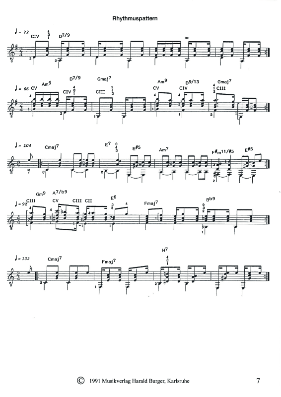 gallery: Bossa Nova für Einsteiger, , Gitarre Solo