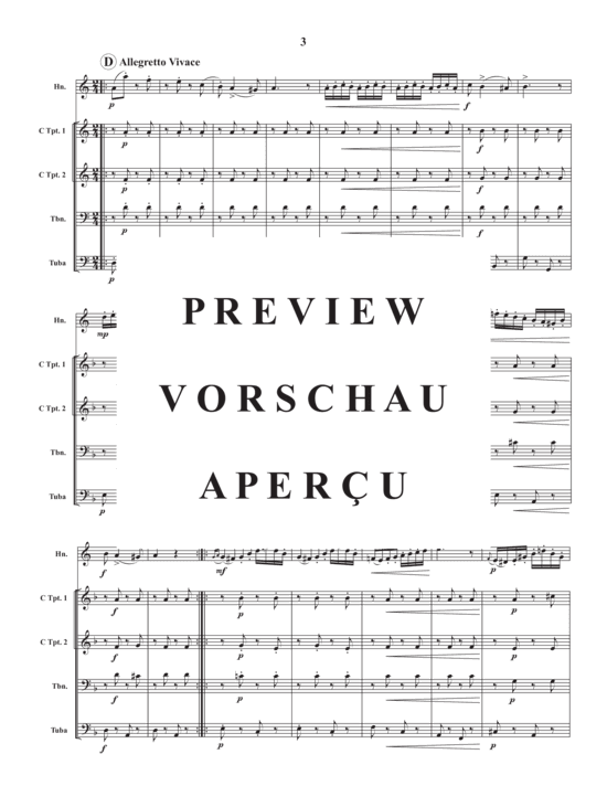 Produktgalerie: Seite 5 von 21 Czardas , , (Blechbläser Quartett + Horn in F Solo)