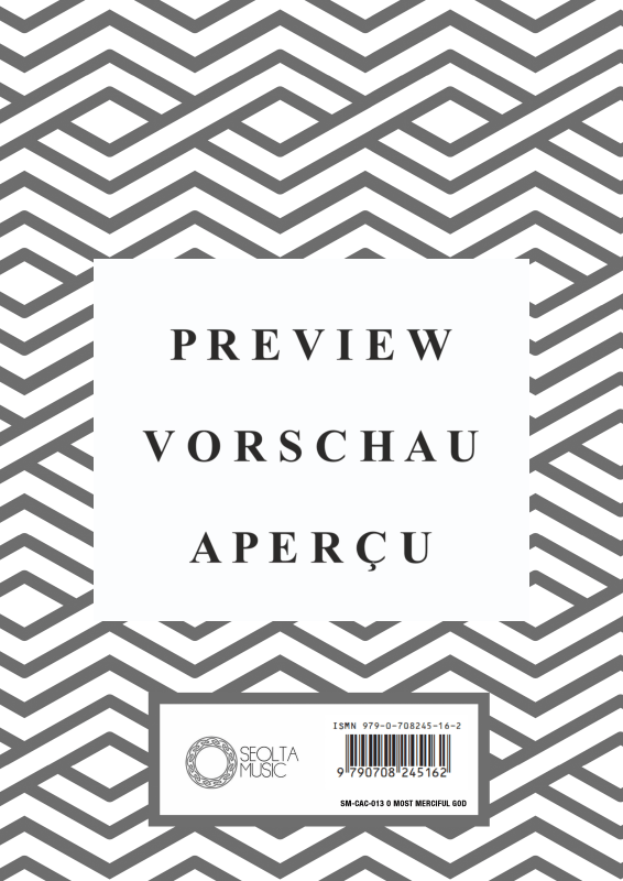 Produktgalerie: Seite 9 von 9 O most merciful God, , Gemischter Chor