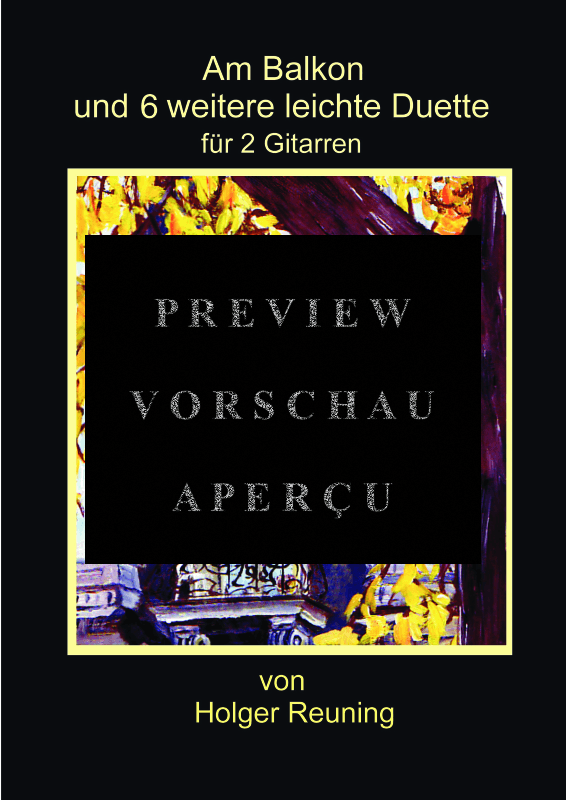 Produktgalerie: Seite 2 von 11 Am Balkon, , Duo Gitarre