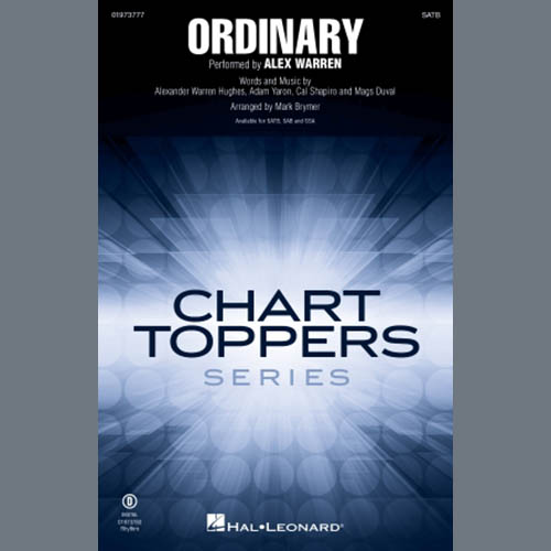 Produktbild zu: Ordinary (arr. Mark Brymer)