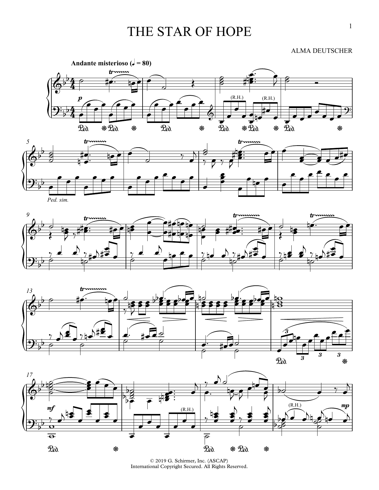 Produktbild zu: The Star Of Hope (from Cinderella)
