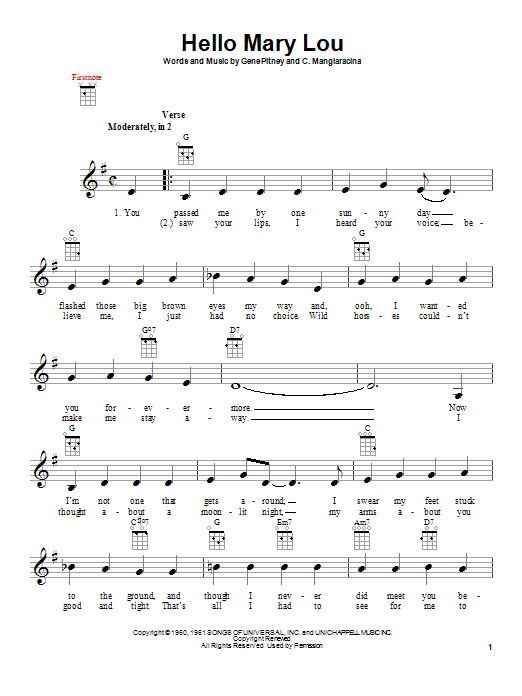 Product gallery: Page 1 of 1 Hello Mary Lou, Statler Brothers