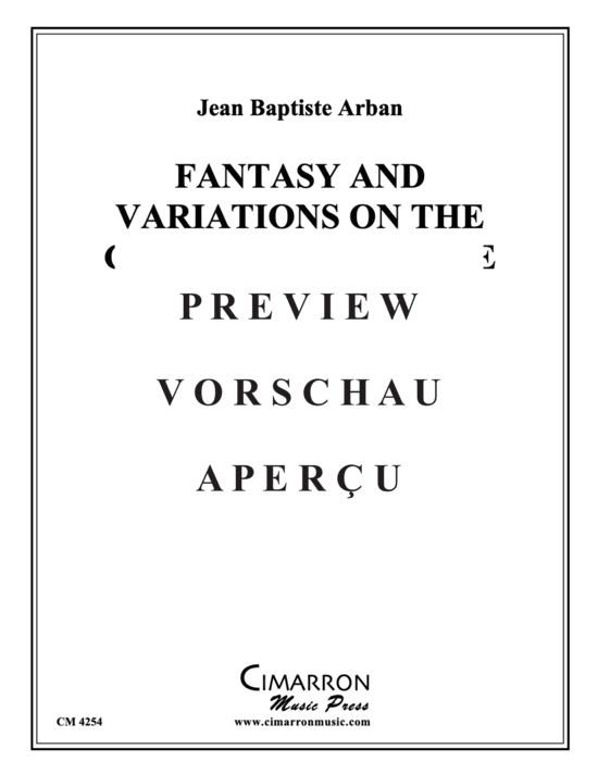 Product gallery: Page 2 of 21 Fantasy and Variations on the Carnival of Venice , , (tuba + piano)
