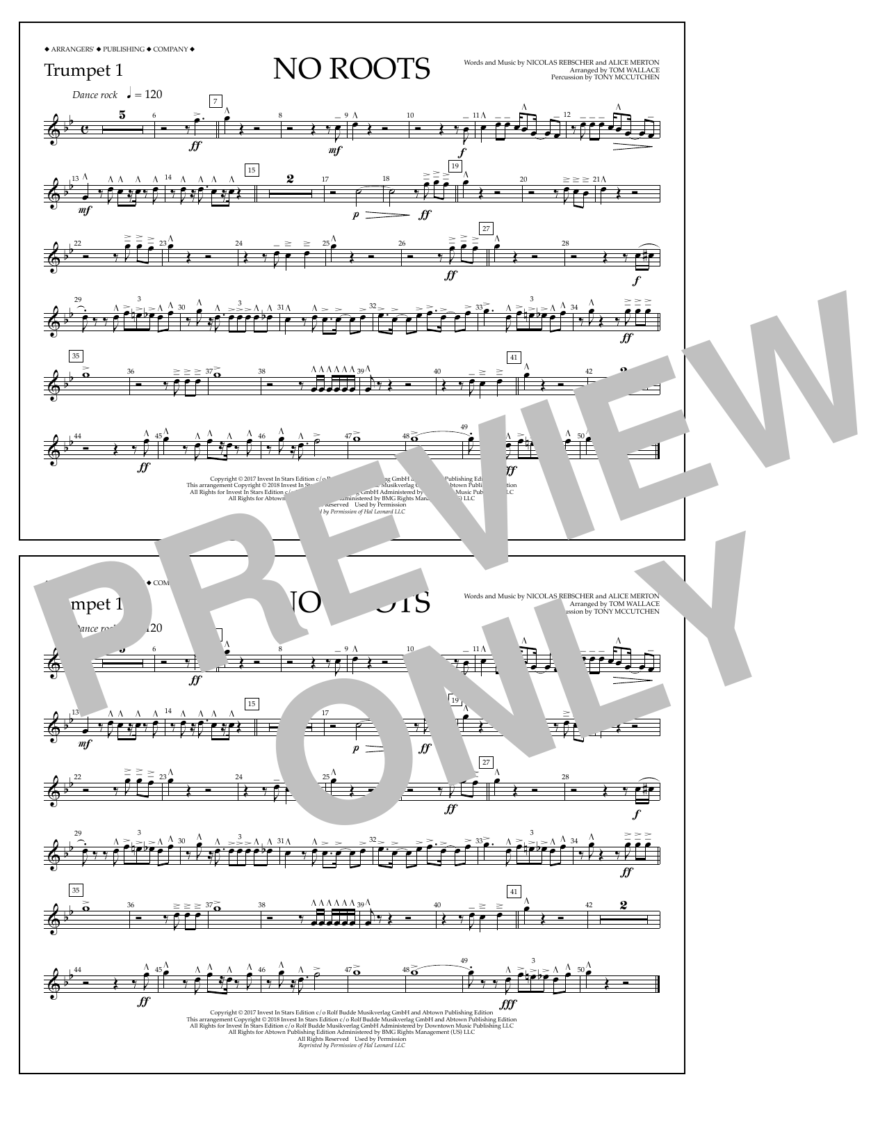 Product picture to: No Roots - Trumpet 1