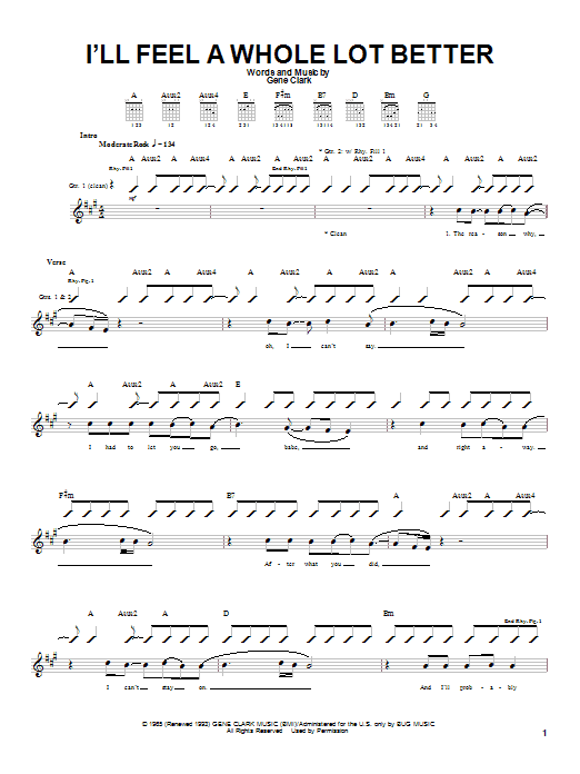 Product gallery: Page 1 of 1 I'll Feel A Whole Lot Better, The Byrds