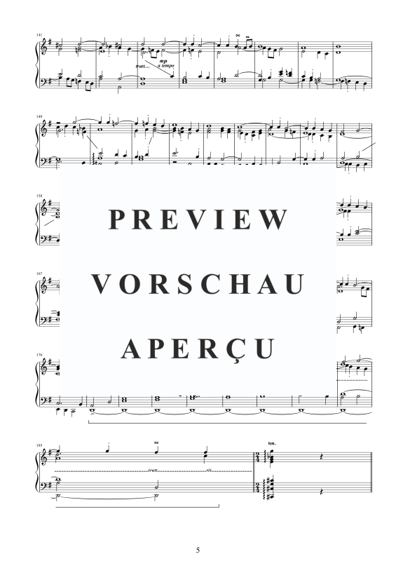 Produktgalerie: Seite 6 von 9 Fantasia G-Dur BWV 572, , Klavier Solo
