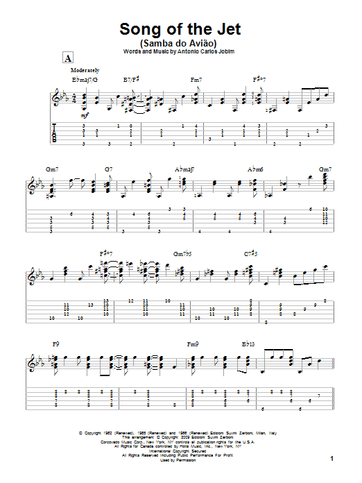 Product picture to:  Song Of The Jet (Samba do Aviao) - Antonio Carlos Jobim