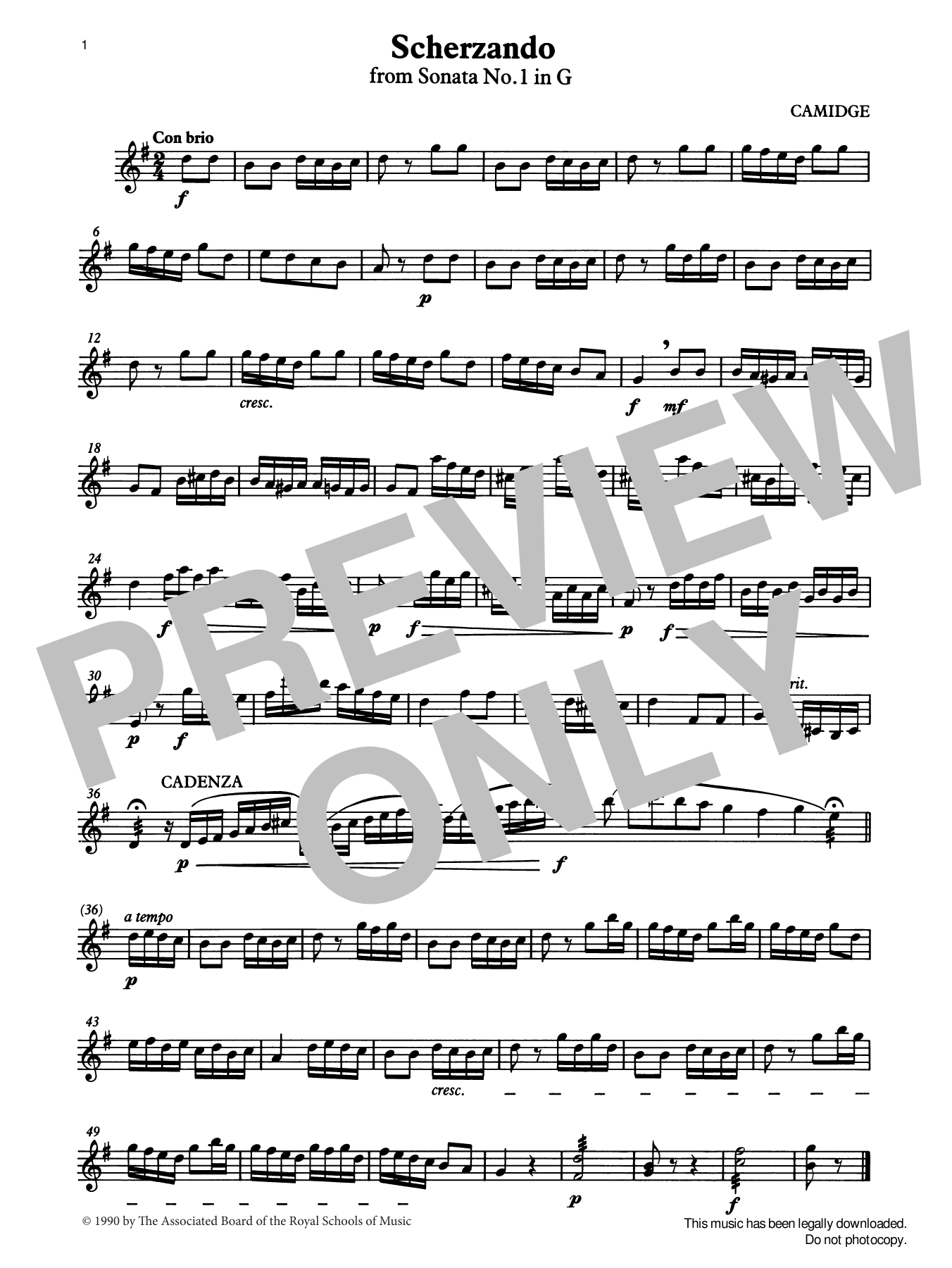 Produktgalerie: Seite 1 von 1 Scherzando from Graded Music for Tuned Percussion, Book II, Matthew Camidge, Percussion