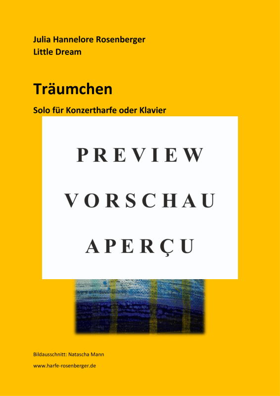 gallery: Träumchen, , (Solo for concert harp/piano)