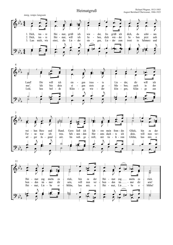 Produktbild zu: HeimatgrußRichard Wagner