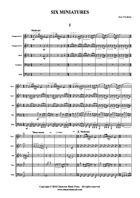 Produktbild zu: Six Miniatures Kenneth Friedrich