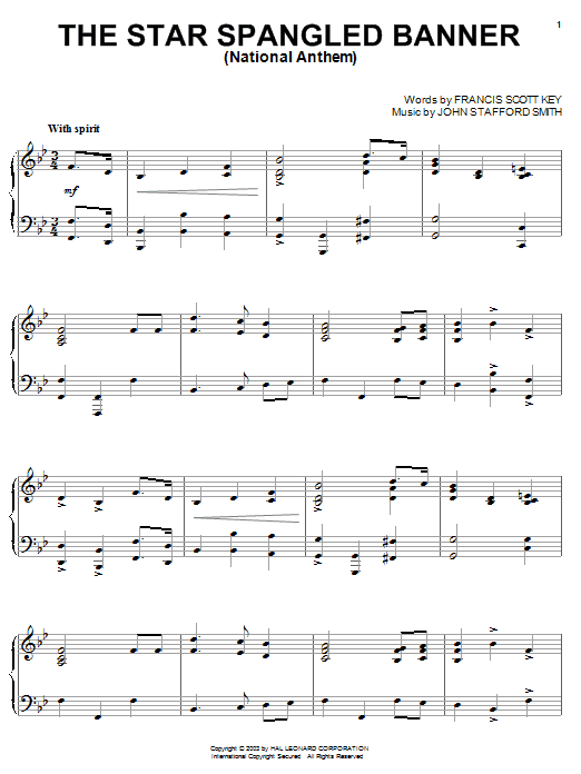Product gallery: Page 1 of 1 The Star Spangled Banner, Francis Scott Key