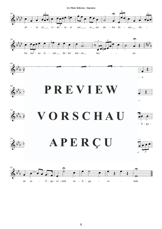 Produktgalerie: Seite 9 von 11 Ave Mater dolorosa - Sacred Motet, , Gemischter Chor a capella