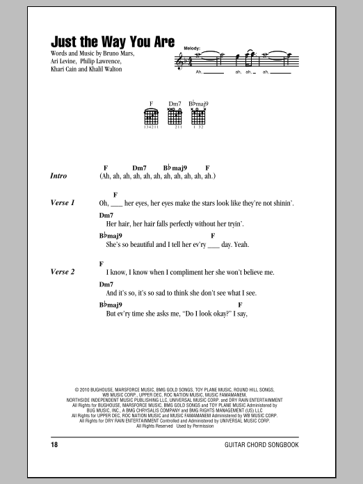Produktbild zu: Just The Way You Are