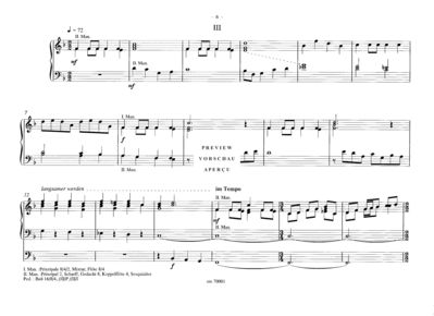 Product gallery: Page 9 of 18 Preist ihn mit dem Klange der Orgel  , , (organ solo easy to medium)
