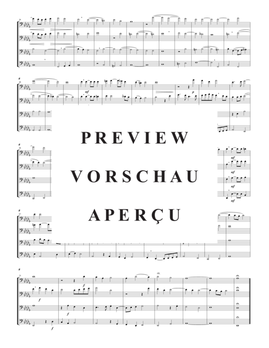 Produktgalerie: Seite 4 von 12 Zwei Madrigale Vol. 7 , , (Posaunen-Quartett)