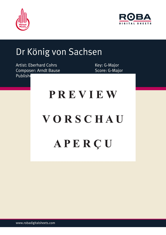 gallery: Dr König von Sachsen , Cohrs, 	Eberhard, (Klavier + Gesang)