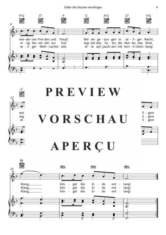 Product gallery: Page 6 of 11 Harmonische Weihnachten mit Gesang und Begleitung, , (vocals and piano, guitar)