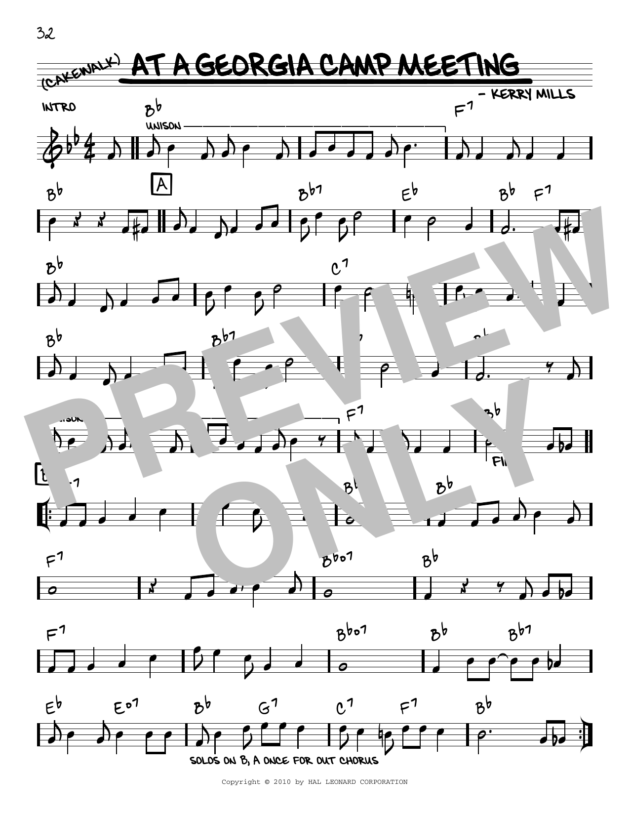 Product picture to: At A Georgia Camp Meeting (arr. Robert Rawlins)