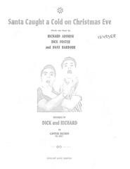 cover: Santa Caught A Cold On Christmas Eve, Dick and Richard, Gesang, Gitarre, Klavier