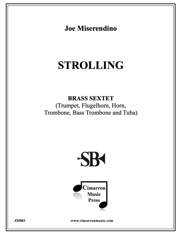 cover: Strolling, , Brass Sextet
