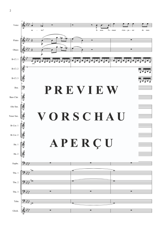 Produktgalerie: Seite 5 von 11 Salut demeure chaste et pure, , Solo Gesang und Concert Band