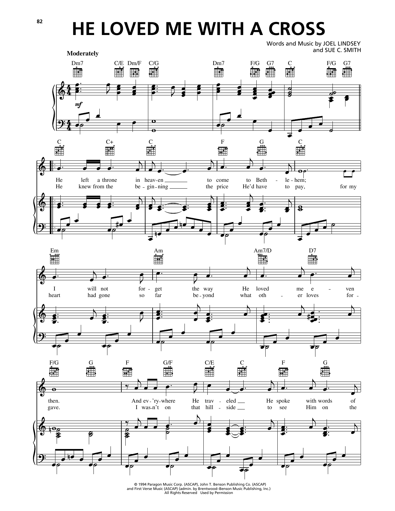 Produktbild zu: He Loved Me With A Cross