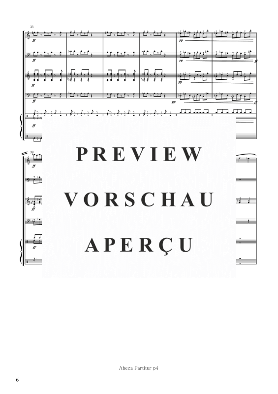 gallery: Abeca, , Quintett: Klarinette in B, Posaune, Gitarre, Kontrabass, Schlagzeug