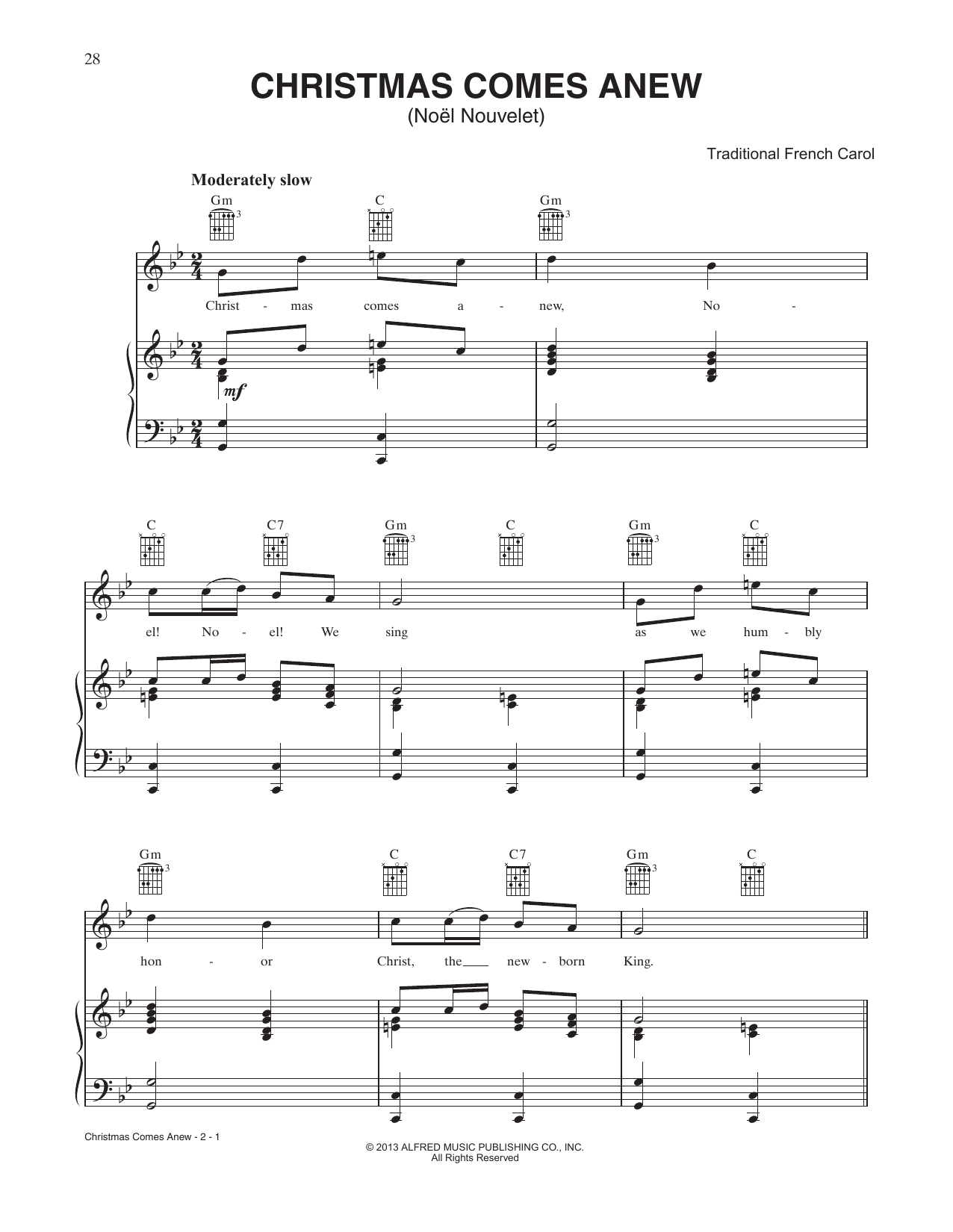 Produktbild zu: Christmas Comes Anew