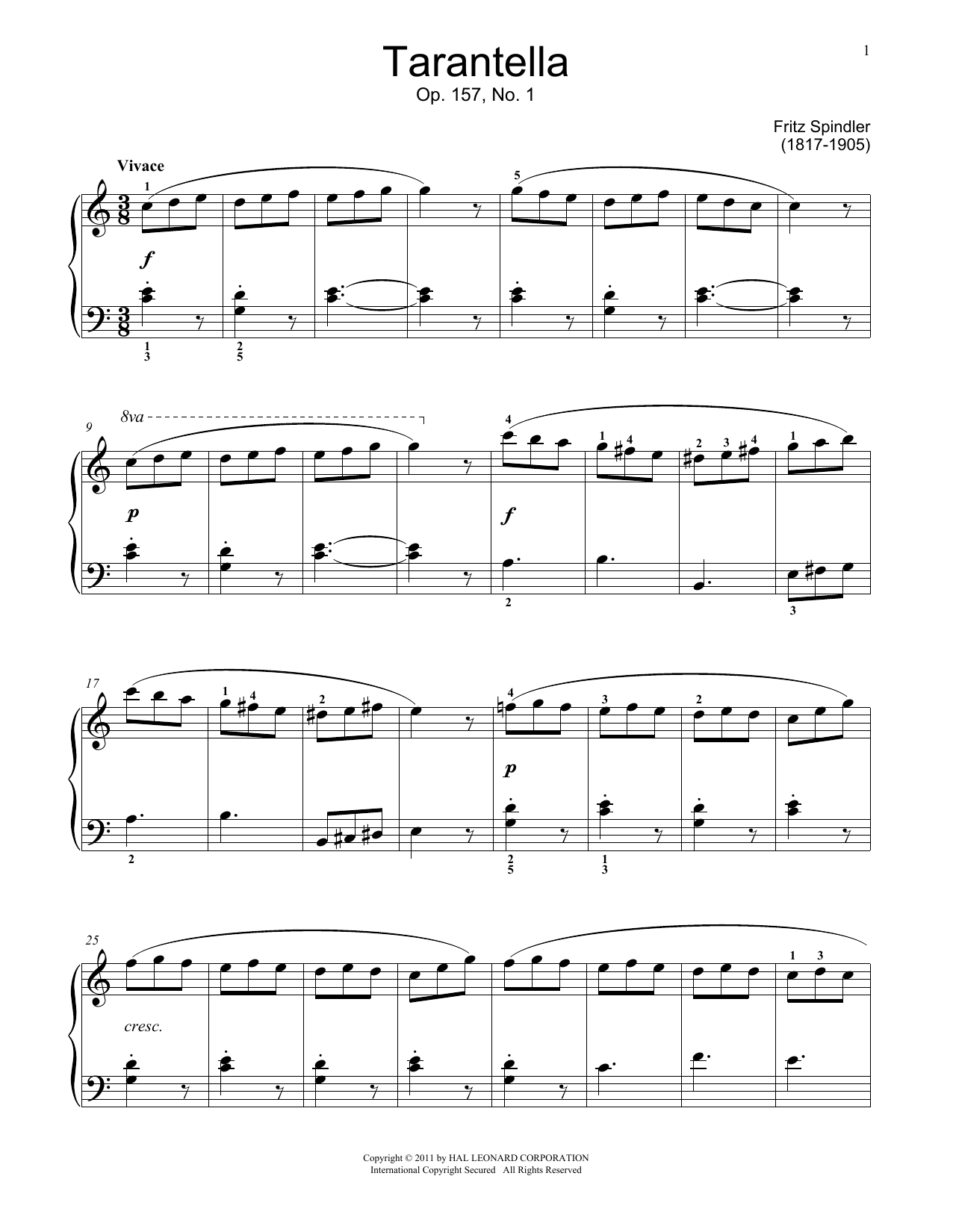 Produktbild zu: Tarantella