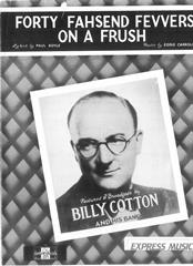 cover: Forty Fahsend Fevvers On A Frush, Billy Cotton, Gesang, Gitarre, Klavier
