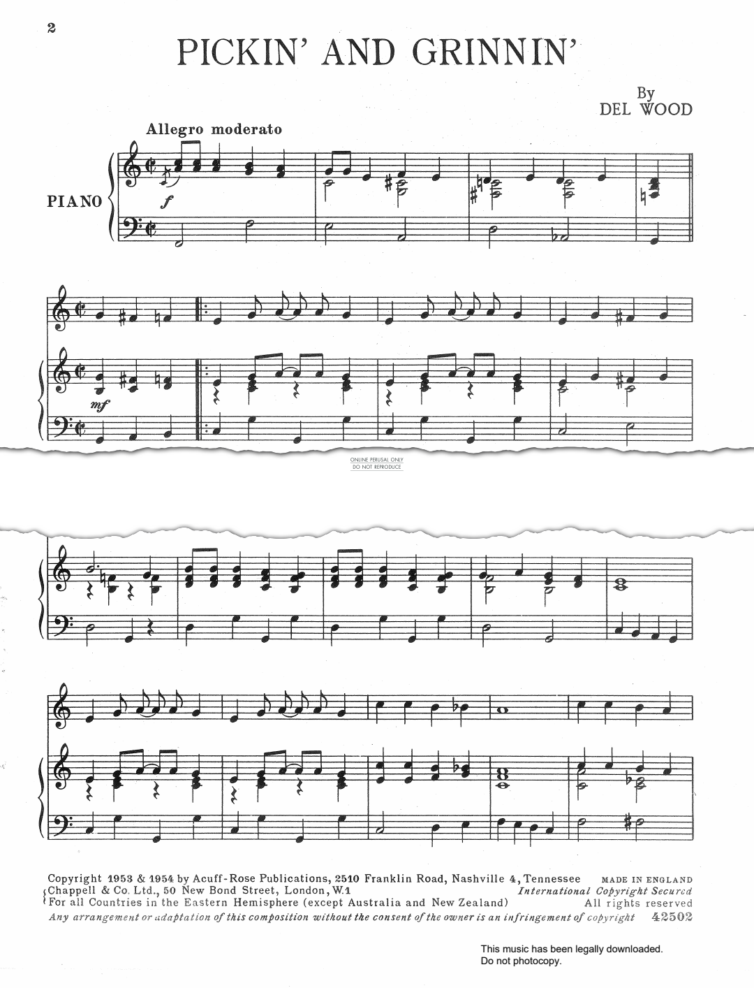 Produktbild zu: Pickin' And Grinnin'