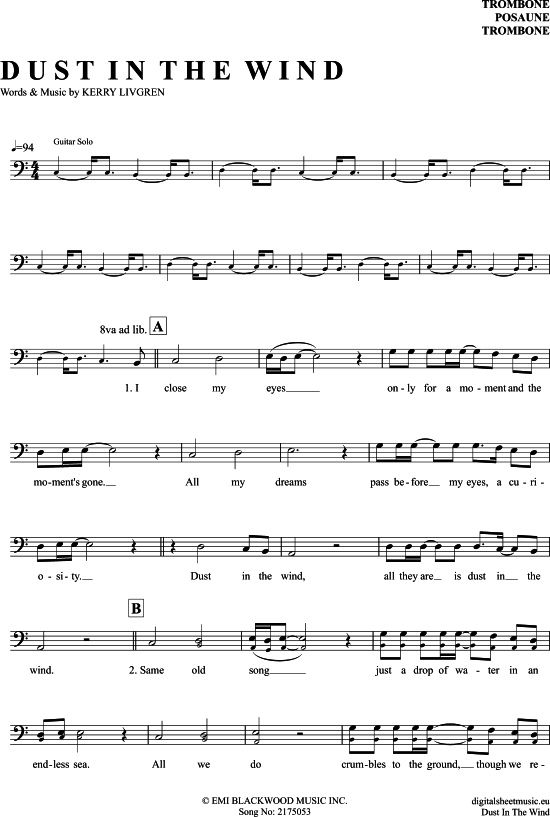 Product picture to: Dust In The Wind Kansas