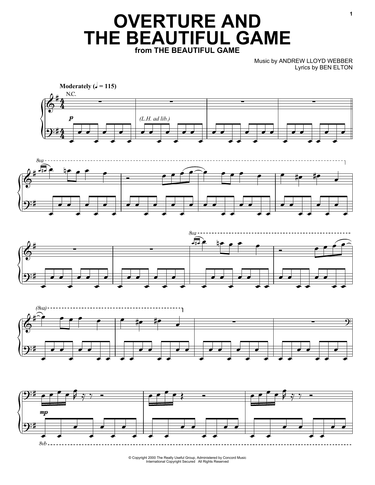 Produktbild zu: Overture And The Beautiful Game