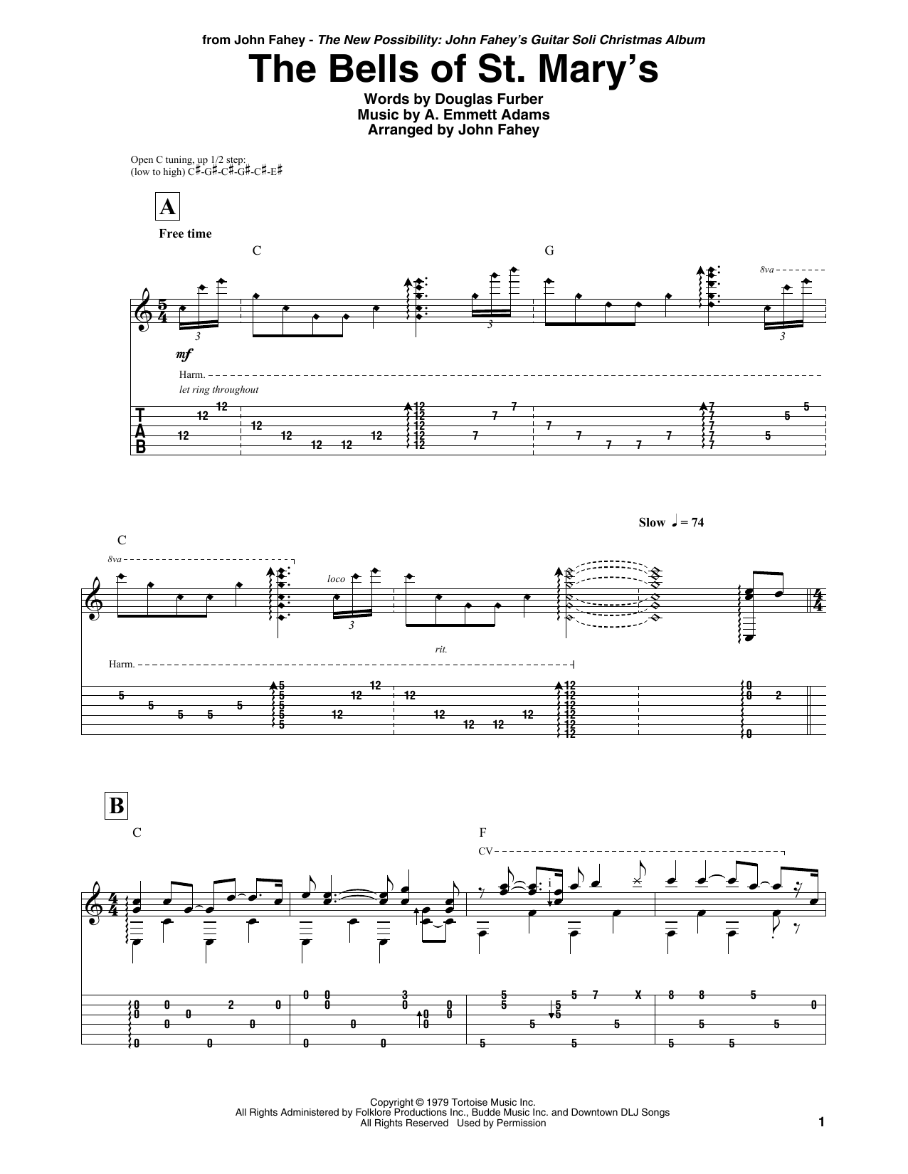 Produktbild zu: The Bells Of St. Mary's