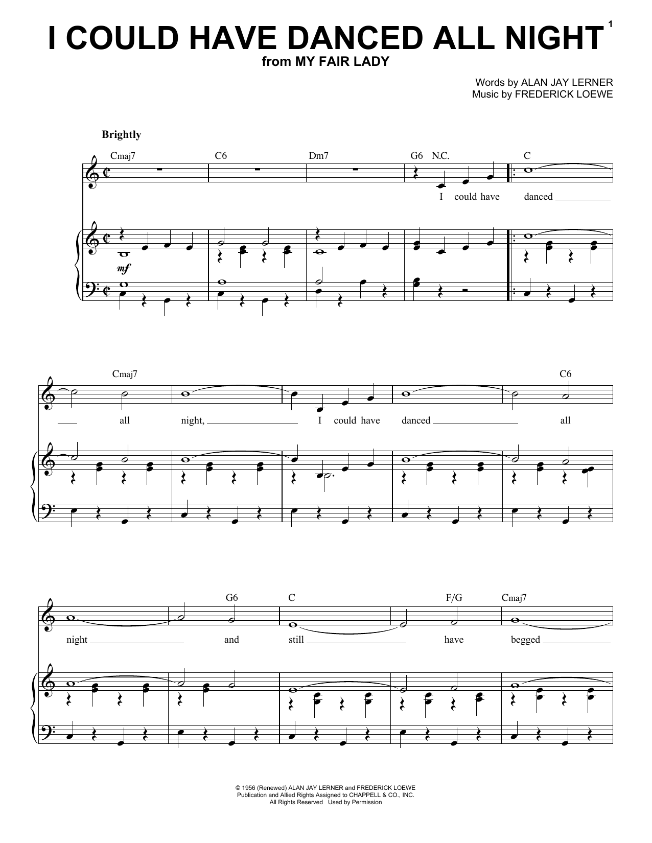 Produktbild zu: I Could Have Danced All Night