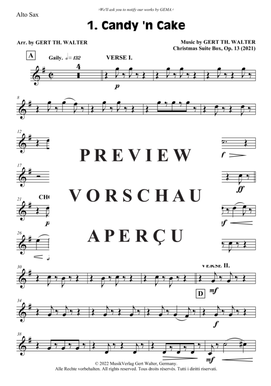 Produktgalerie: Seite 15 von 21 Candy ´n Cake , , (Combo Band + Alt Saxophon, Trompete)