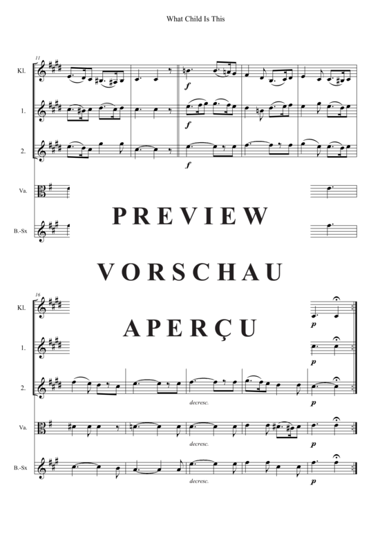 Produktgalerie: Seite 11 von 11 What Child Is This , , (flexibles Quintett)