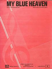 cover: My Blue Heaven, Walter Donaldson