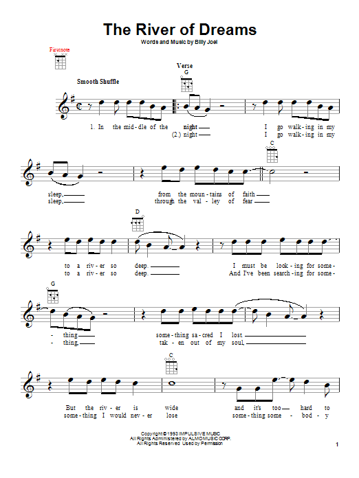 Product gallery: Page 1 of 1 The River Of Dreams, Billy Joel
