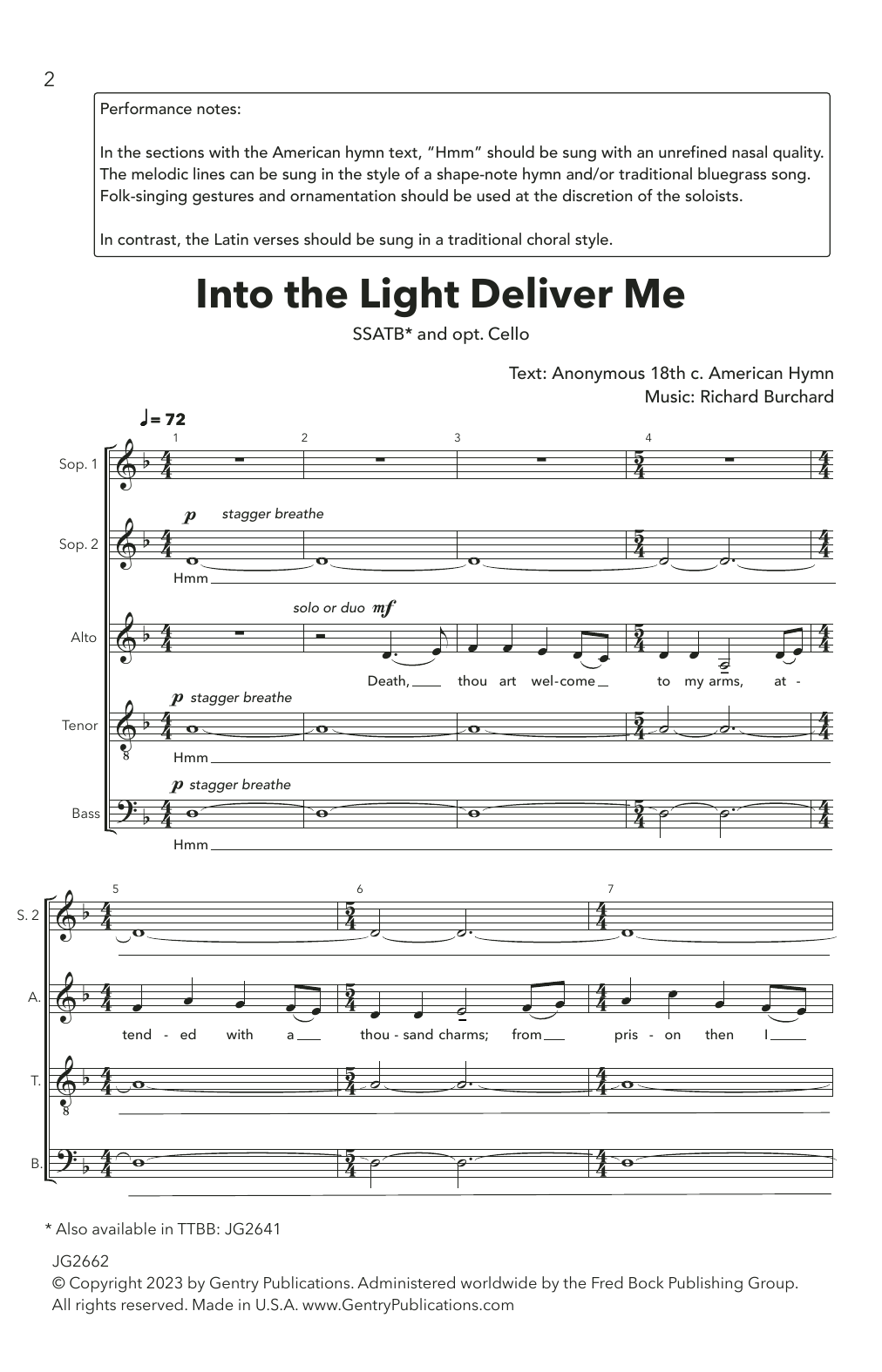 Produktgalerie: Seite 1 von 1 Into The Light, Deliver Me, Richard Burchard, Chor