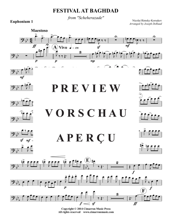 Product gallery: Page 7 of 18 Festival at Baghdad , , (2x Baritone, 2x Tuba)