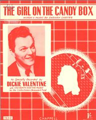 cover: The Girl On The Candy Box, Dickie Valentine