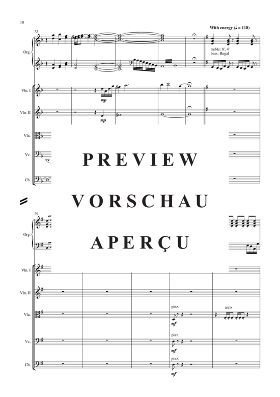 Product gallery: Page 11 of 21 Concerto for Portatif Orgue et Strings , , (string orchestra)