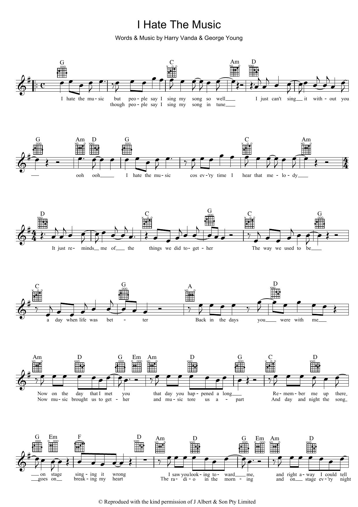 Produktbild zu: I Hate The Music