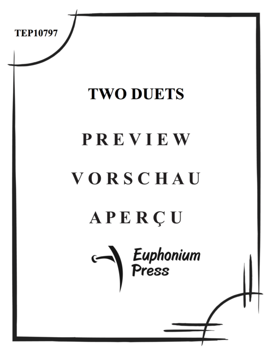 Product gallery: Page 2 of 13 Two Duets , , (tuba + piano)
