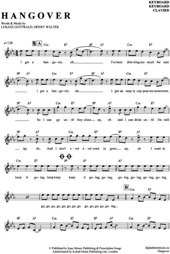 Product picture to: Hangover Taio Cruz